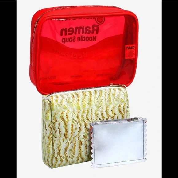 Maruchan Beef Ramen Noodle Soup 3pc Cosmetic Bag Set - Picture 2 of 6